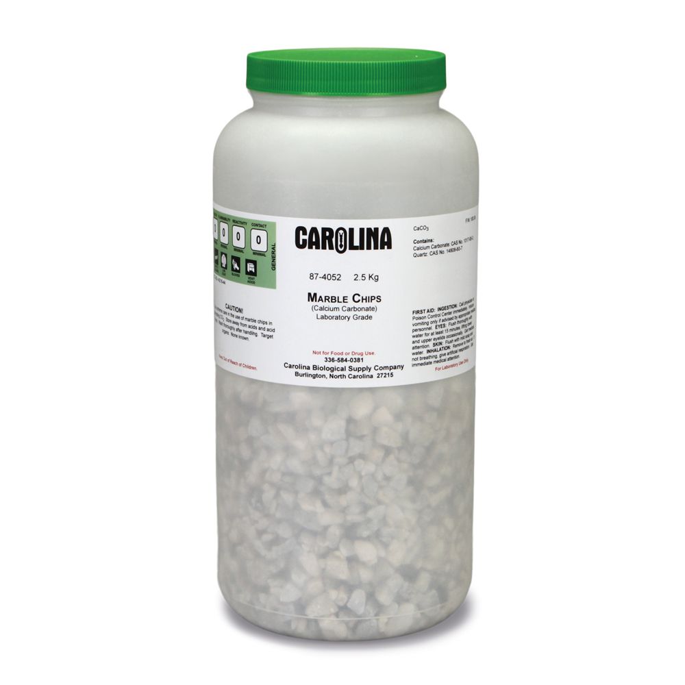 Marble Chips, Laboratory Grade, 2 kg Carolina Biological Supply