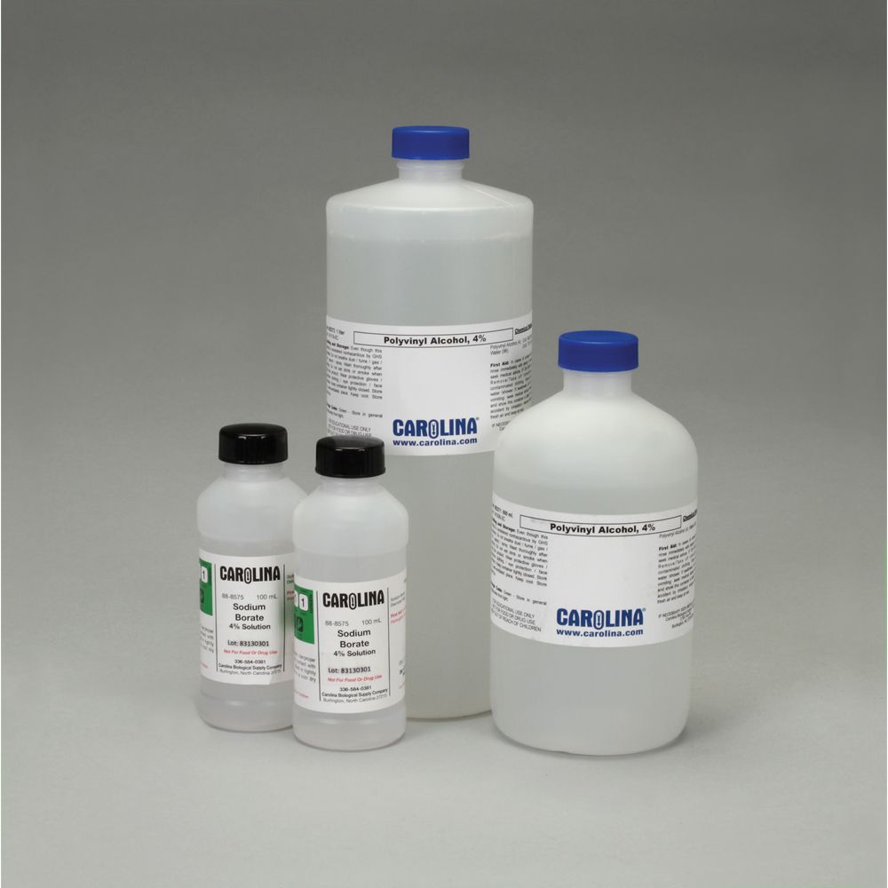 Polyvinyl Alcohol (4%)/Sodium Borate Decahydrate (4% Polyvinyl Alcohol (4%)/Sodium Borate Decahydrate (4%