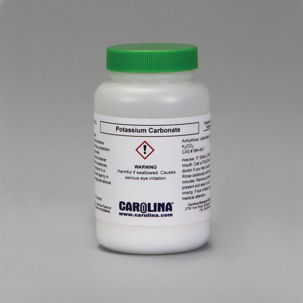 Potassium Carbonate, Anhydrous Carolina Biological Supply