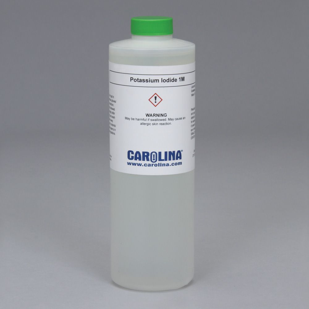 Potassium Iodide, 1 M, Laboratory Grade, 500 mL