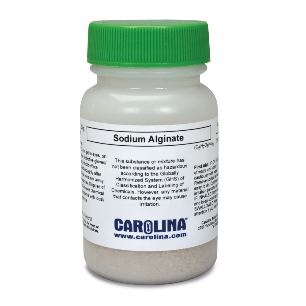 Sodium Alginate, Laboratory Chemical Grade Carolina Biological Supply