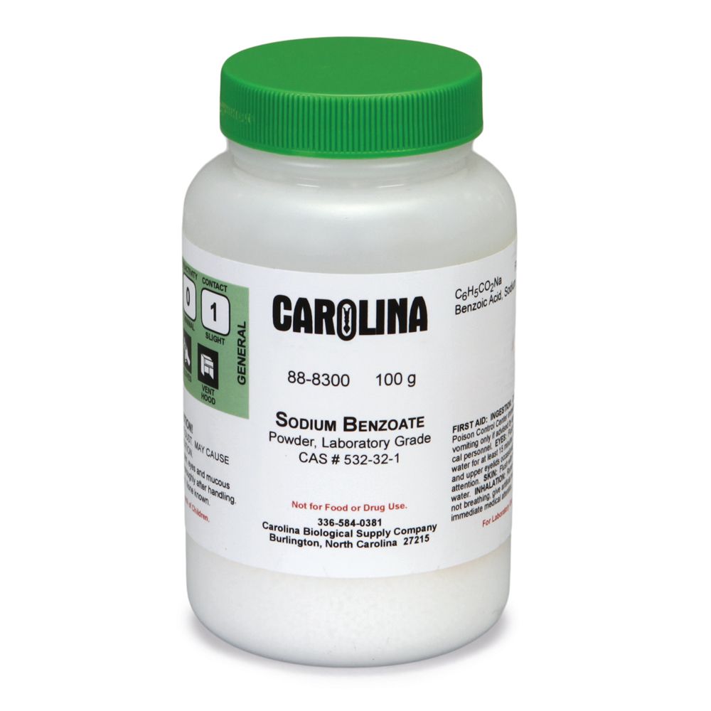 Sodium Benzoate, Powder, Laboratory Grade, 100 g