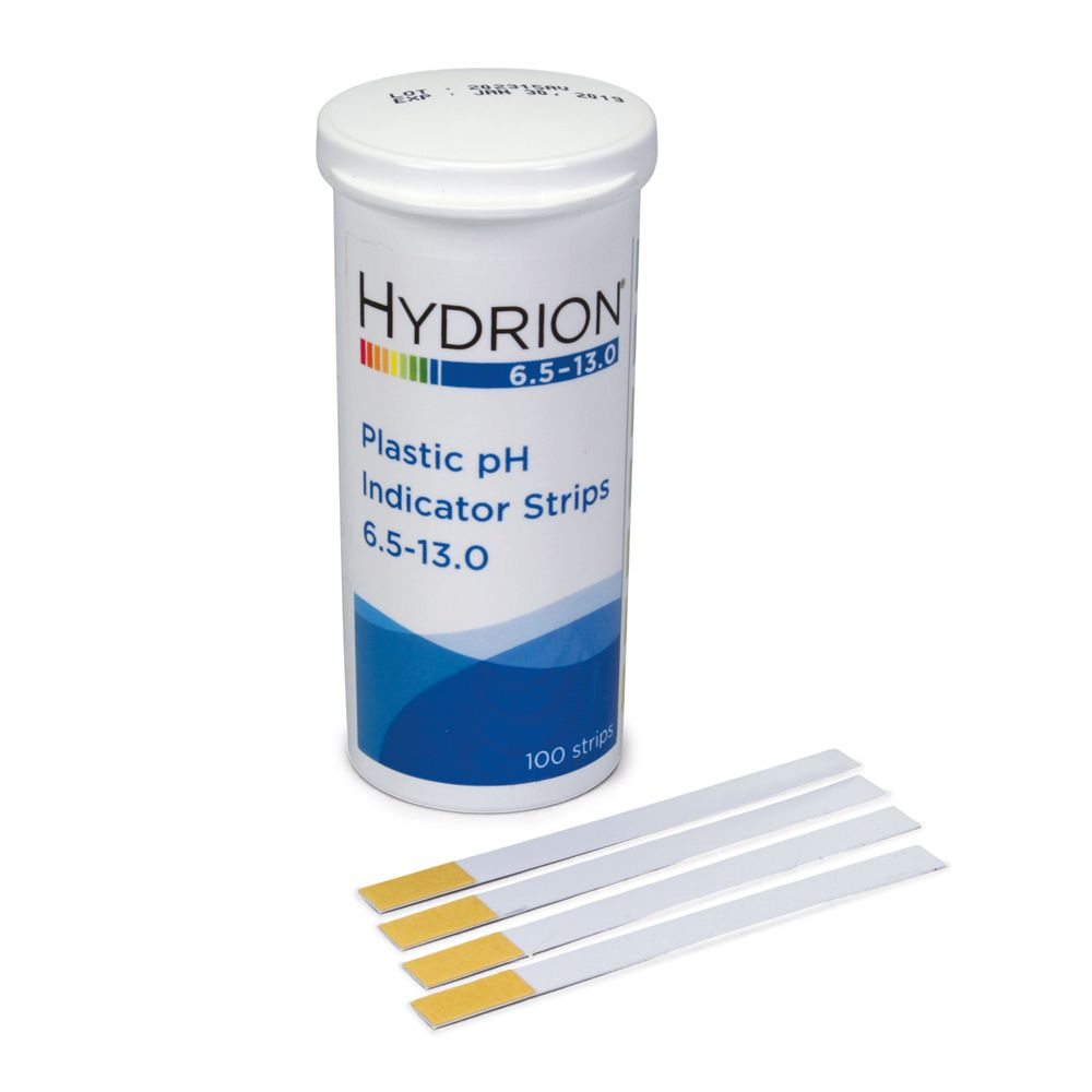 Hydrion® Spectral pH Strips (pH 0.0 to 6.0), Pack 100 Carolina
