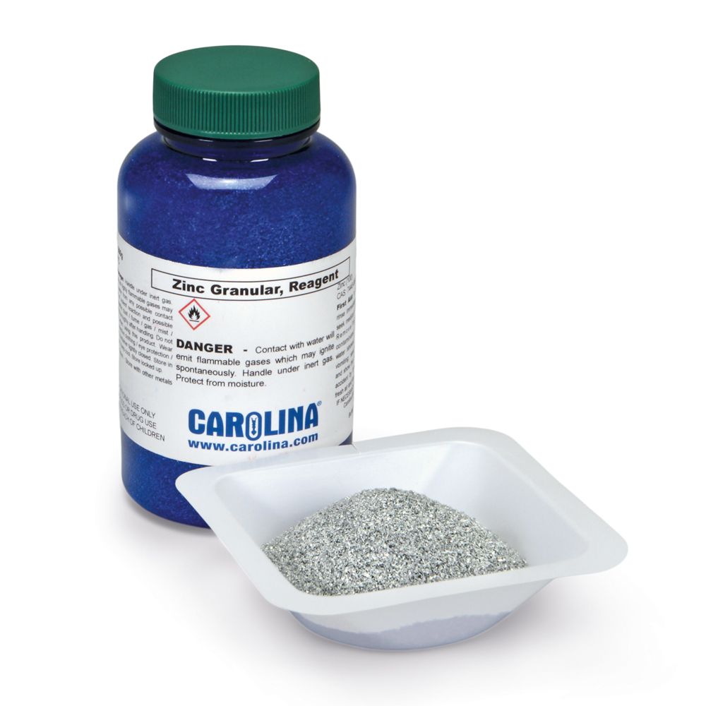 Zinc, Mossy, Laboratory Grade, 500 g | Carolina Biological