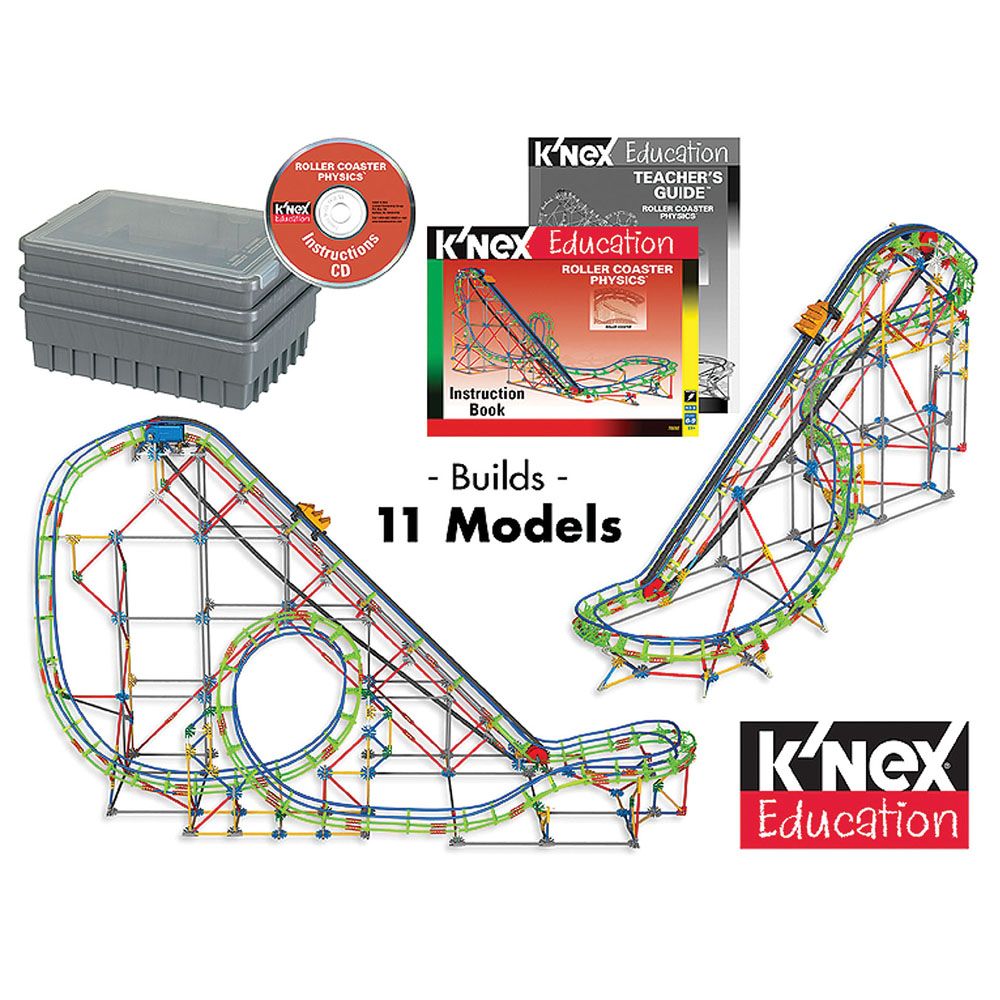 K'NEX Education Roller Coaster Physics Set | Carolina Biological Supply