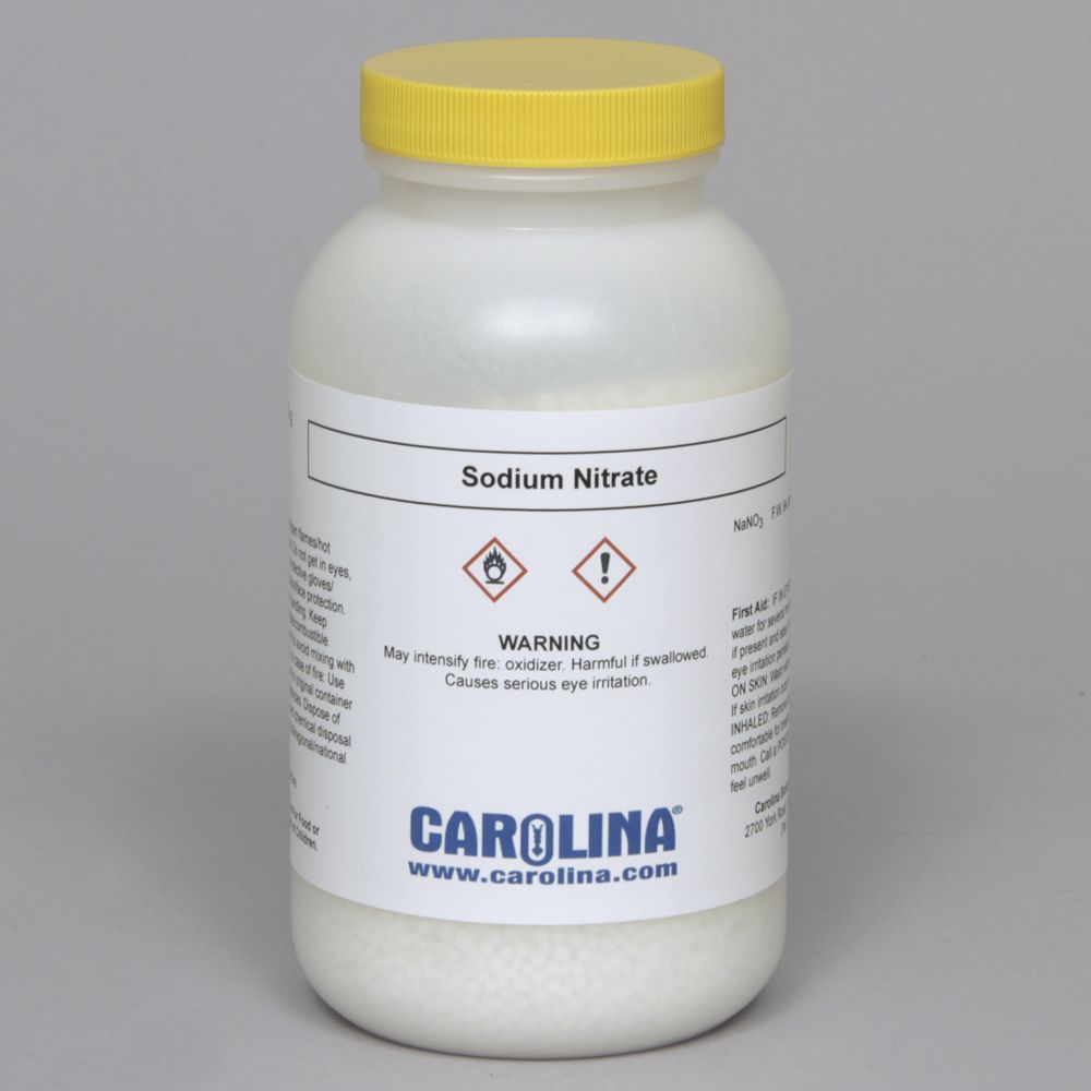 Sodium Nitrate, 500 g Carolina Biological Supply