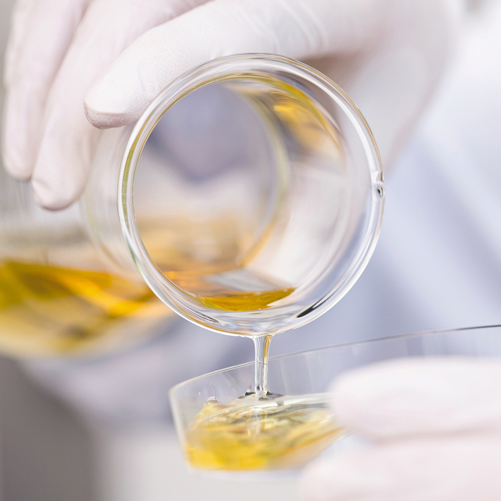 Use sterile technique when pouring bacterial plates