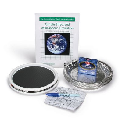 Investigations For Ap Environmental Science Coriolis Effect 1 Station Kit