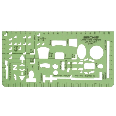 Crime Scene Sketching Template