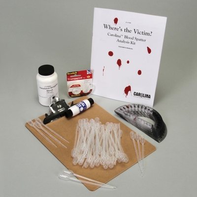 Wheres The Victim Blood Spatter Analysis Kit