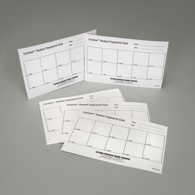 Basic Fingerprinting Cards Pack Of 50