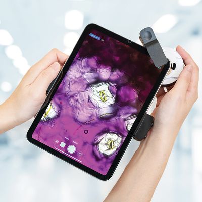 Huudngeje Microscope Téléphone Mobile 400x - Dermatoscope Électronique Avec LED Pour Smartphone