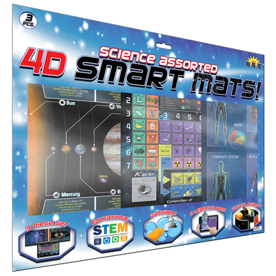 Assorted Science 4 D Smart Mats Set Of 3 1