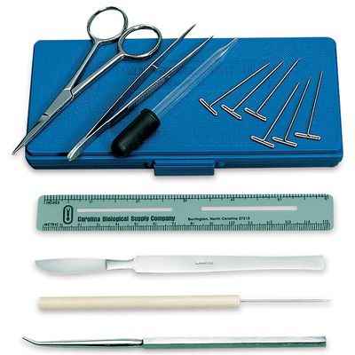 Dissecting Set General Biology Single Leatherette Case