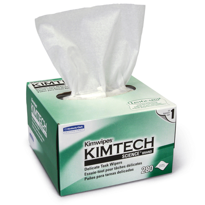 Kimwipes Lint-Free Wipers - 280 Wipers/Box