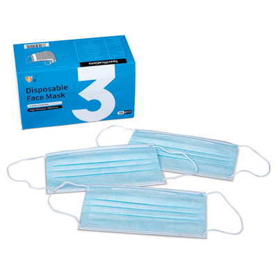 Disposable Protective Face Mask Pack Of 50 1