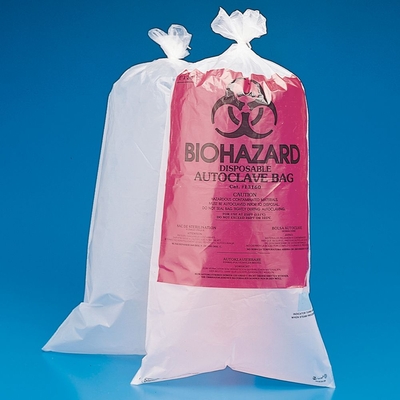 Autoclavable Biohazard Disposal Bags 12 X 24 In Pk Of 100