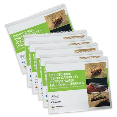 Dichotomous Identification Key To Freshwater Macroinvertebrates Pack Of 6