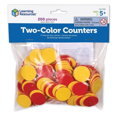 Red And Yellow Counters Set Of 200 1