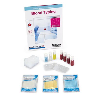 Carolina® Healthcare Simulations: Blood Typing Kit | Carolina ...