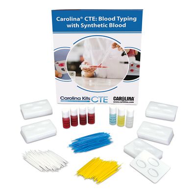 Carolina® CTE: Blood Typing with Synthetic Blood Kit | Carolina