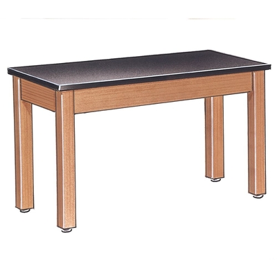 Student Table With Plain Apron And Chemical Resistant Laminate Top 54 X 24 X 30 In