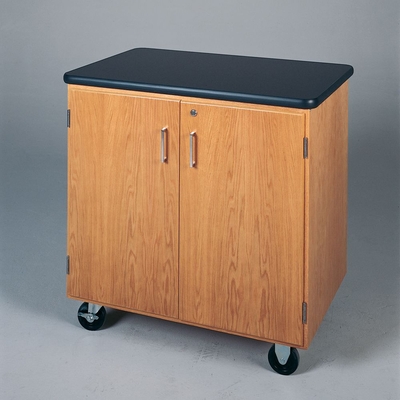 Mobile Lab Cart With Plastic Laminate Top