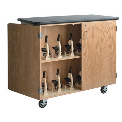 Mobile Microscope Storage Cabinet