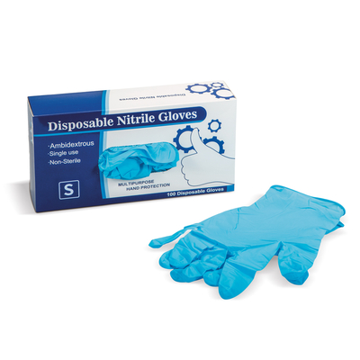 Nitrile Disposable Gloves Small Box 100