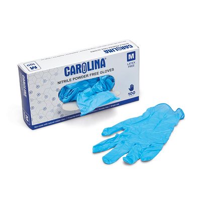 Nitrile Gloves Mサイズ 100枚入り×10箱 Nitrile Disposable Gloves, Small, Box of 100 | Carolina Biological