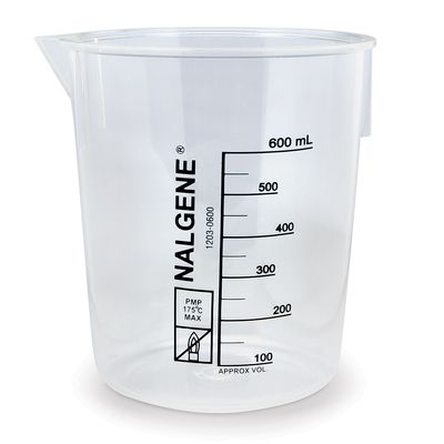 Nalgene Griffin Beaker, Low Form, Polymethylpentene, 600 mL | Carolina ...