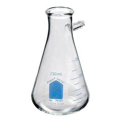 Pyrex Vista Heavy Wall Filtering Flasks 250 Ml Pk 6