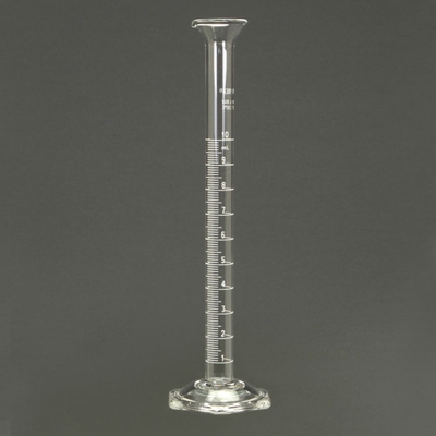 Pyrex Graduated Cylinder Glass Single Metric Scale 10 Ml