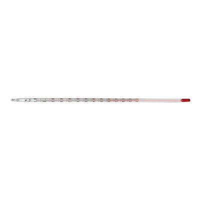 Red Spirit Filled Total Immersion 12 In Thermometer  20 To 110 C 1