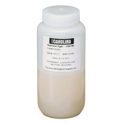 Nutrient Agar Prepared Media Bottle 500 Ml