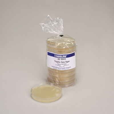 Tryptic Soy Agar Prepared Media Plates 100 X 15 Mm Pack 10 1