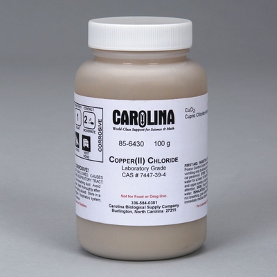 Cucl2 Powder Copper (II) Chloride, Anhydrous, Laboratory Grade, 100 g | Carolina ...