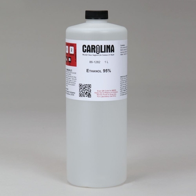 Ethanol, 95%, Laboratory Grade, 3.8 L | Carolina Biological