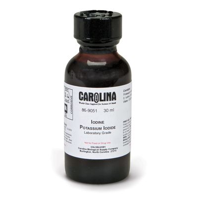 Iodine Potassium Iodide Solution Laboratory Grade 30 Ml