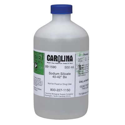 Sodium Silicate Solution, Laboratory Grade, 500 mL Carolina