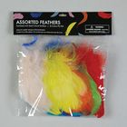 Feathers, 8 Colors, Pack of 64