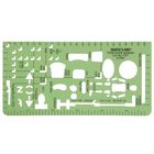 Sirchie&reg; Sketching Templates