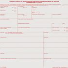 Fingerprint Record Cards, Pack of 100