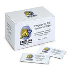 Carolina&reg; Fingerprint Ink Towelette Wipes, Pack of 100