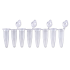 PureAmp&trade; PCR Tube 8-Strips with Caps, 0.2 mL, Pack of 120