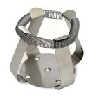 OHAUS Flask Clamp, 1 L, Stainless Steel