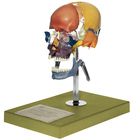 Beauchene Skull, Bones Color Coded, Plastic