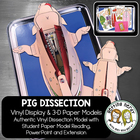 Scienstructable 3D Dissection Model&reg;: Fetal Pig Vinyl Manipulative and Digital Classroom Set