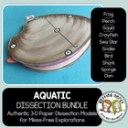 Scienstructable 3d Dissection Model Aquatic Animals Bundle