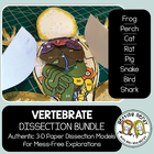 Scienstructable 3D Dissection Model&reg;: Vertebrates Bundle